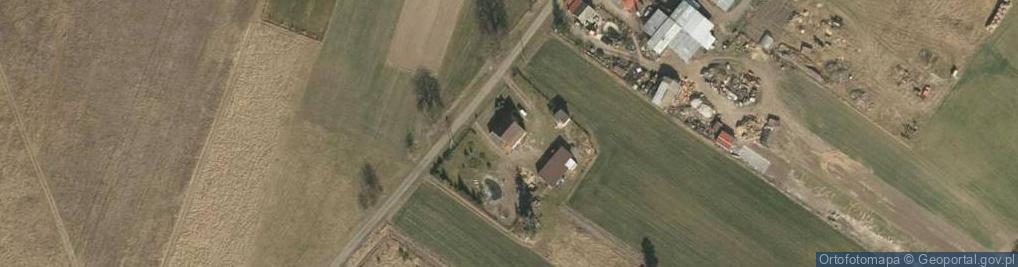 Zdjęcie satelitarne Zaborów ul.