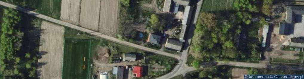 Zdjęcie satelitarne Zaborów ul.