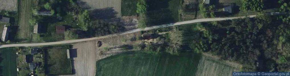 Zdjęcie satelitarne Zaborów ul.