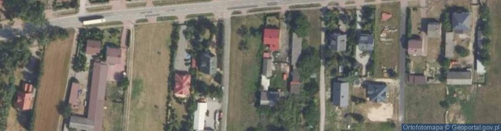 Zdjęcie satelitarne Zaborówek ul.