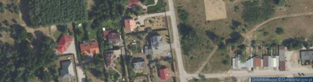 Zdjęcie satelitarne Zaborówek ul.