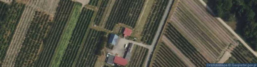 Zdjęcie satelitarne Zaborówek ul.