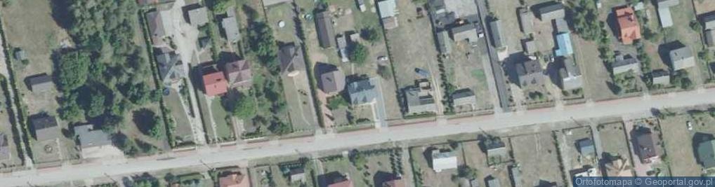 Zdjęcie satelitarne Zaborowice ul.