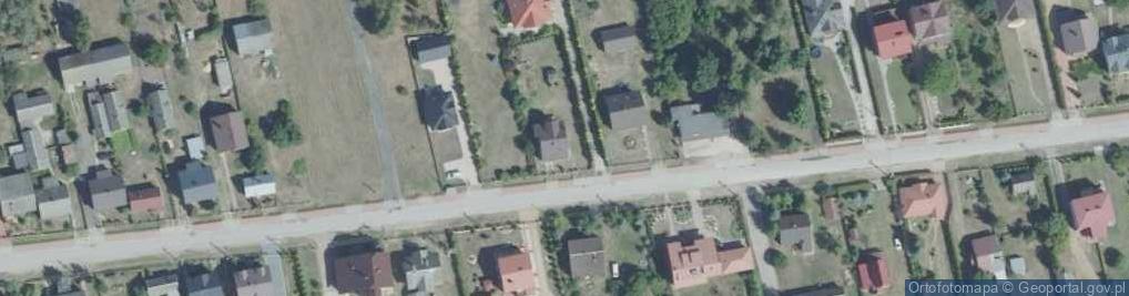 Zdjęcie satelitarne Zaborowice ul.