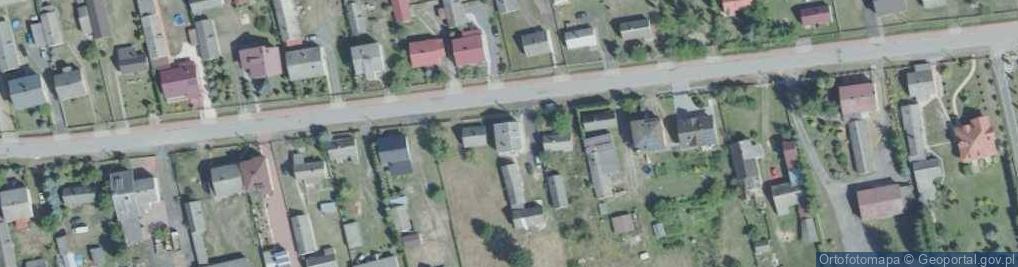 Zdjęcie satelitarne Zaborowice ul.