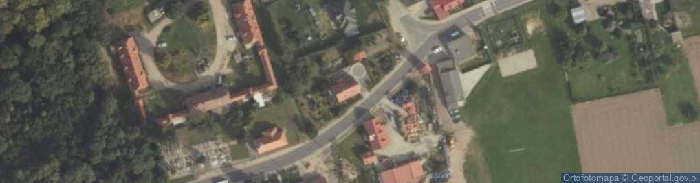 Zdjęcie satelitarne Zaborowice ul.