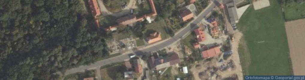 Zdjęcie satelitarne Zaborowice ul.