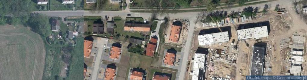 Zdjęcie satelitarne Zabrodzie ul.