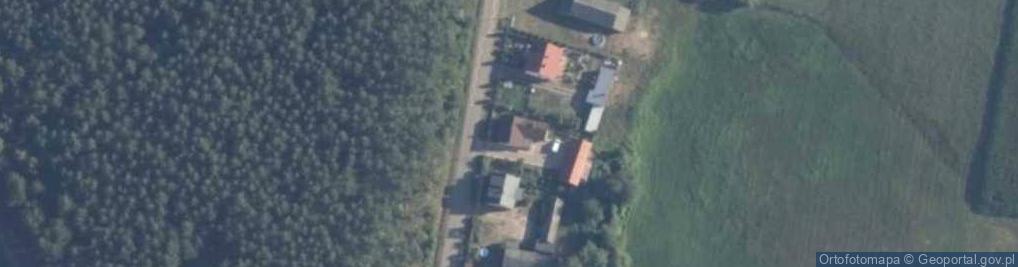 Zdjęcie satelitarne Żachy-Pawły ul.