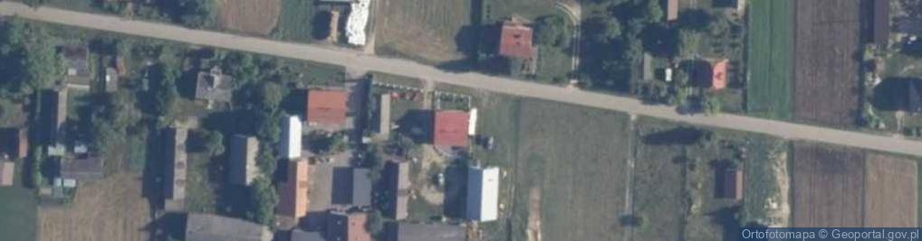 Zdjęcie satelitarne Żachy-Pawły ul.