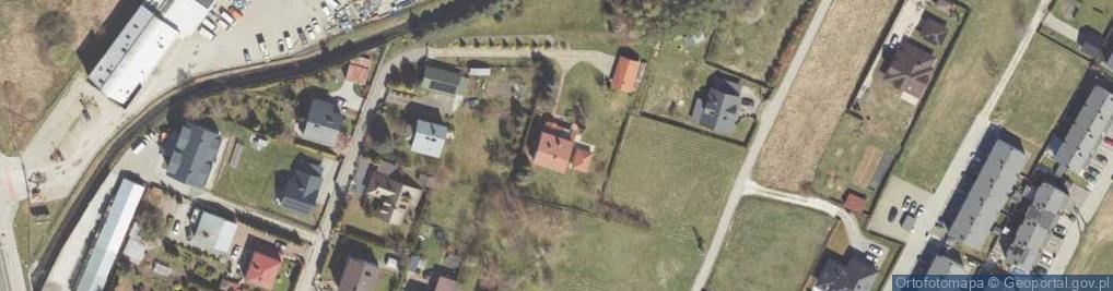 Zdjęcie satelitarne Zaczernie ul.