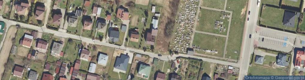 Zdjęcie satelitarne Zaczernie ul.