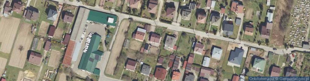 Zdjęcie satelitarne Zaczernie ul.