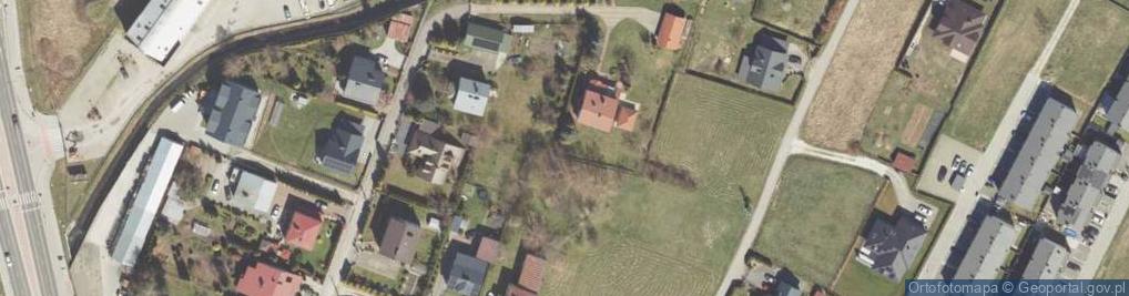 Zdjęcie satelitarne Zaczernie ul.