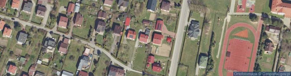 Zdjęcie satelitarne Zaczernie ul.