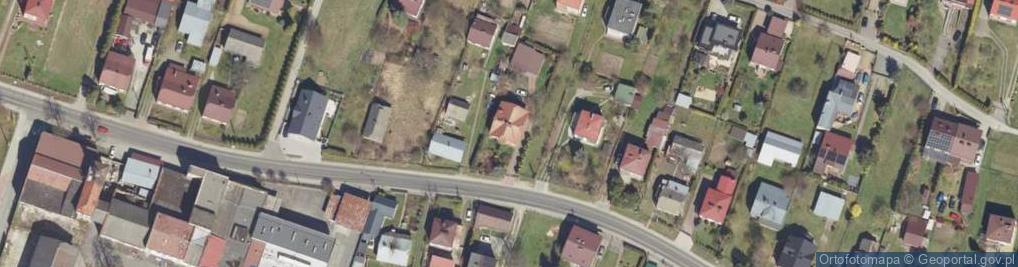 Zdjęcie satelitarne Zaczernie ul.