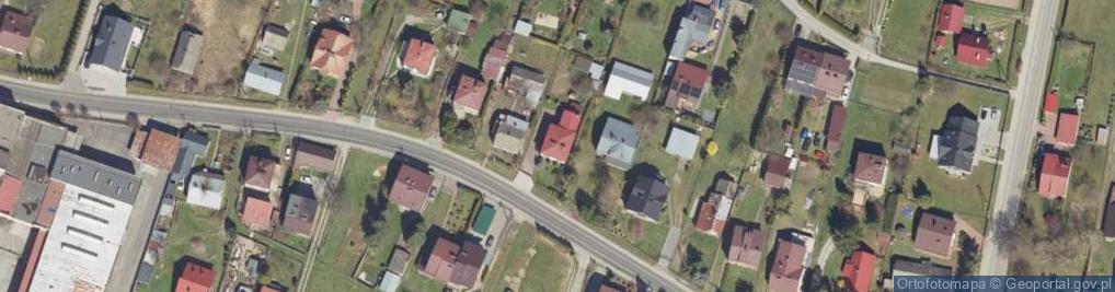 Zdjęcie satelitarne Zaczernie ul.