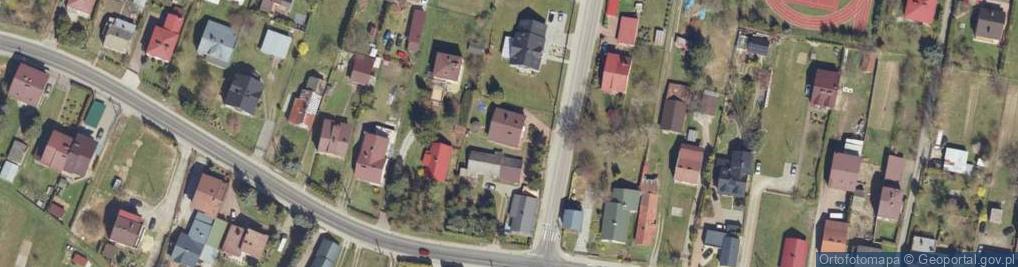 Zdjęcie satelitarne Zaczernie ul.