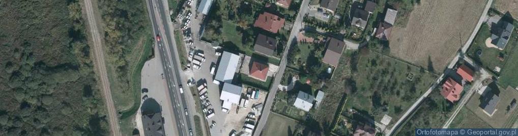 Zdjęcie satelitarne Zaczernie ul.
