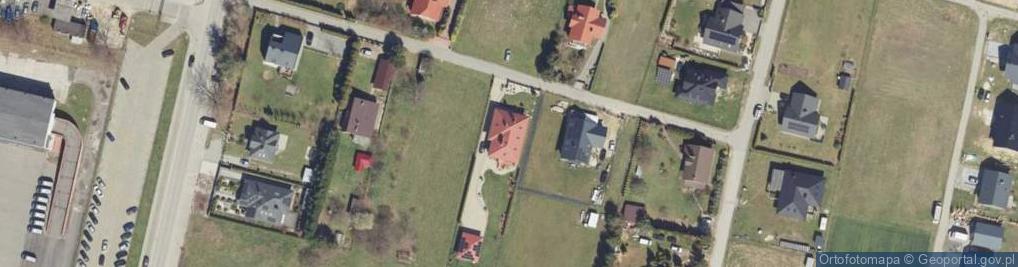 Zdjęcie satelitarne Zaczernie ul.