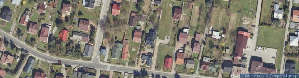 Zdjęcie satelitarne Zaczernie ul.