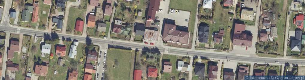 Zdjęcie satelitarne Zaczernie ul.