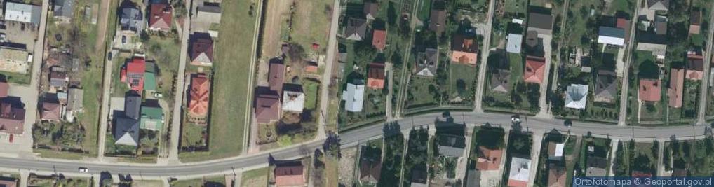 Zdjęcie satelitarne Zaczernie ul.