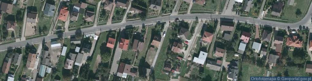 Zdjęcie satelitarne Zaczernie ul.