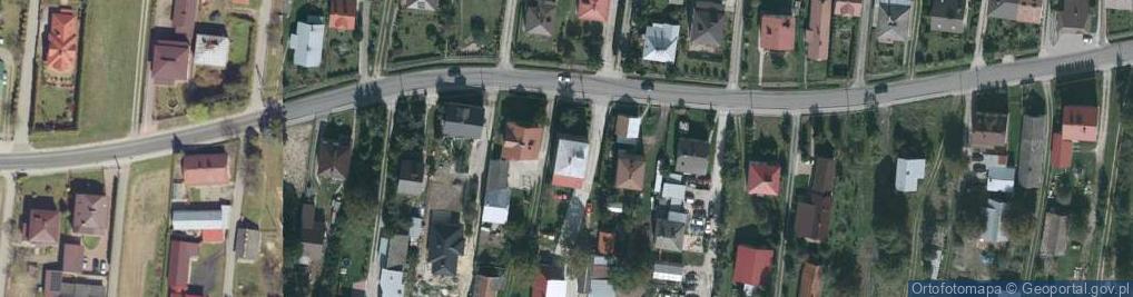 Zdjęcie satelitarne Zaczernie ul.