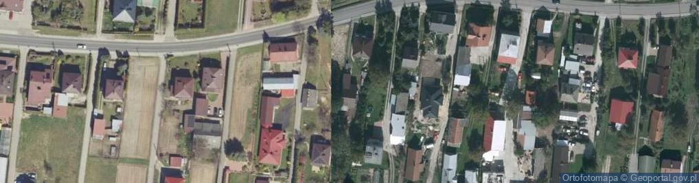 Zdjęcie satelitarne Zaczernie ul.