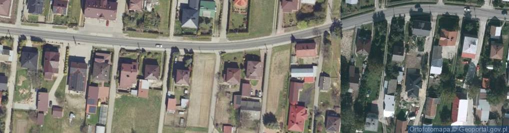 Zdjęcie satelitarne Zaczernie ul.