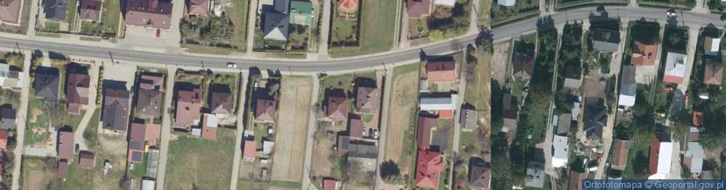 Zdjęcie satelitarne Zaczernie ul.