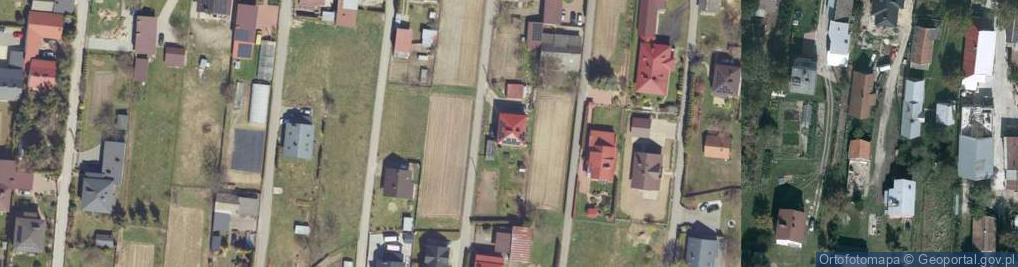 Zdjęcie satelitarne Zaczernie ul.