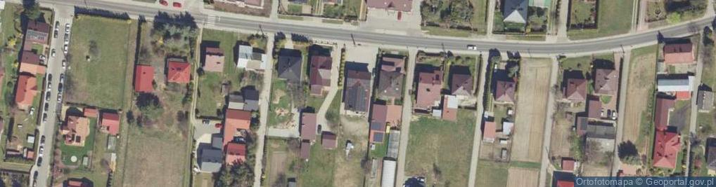 Zdjęcie satelitarne Zaczernie ul.