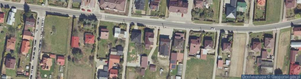 Zdjęcie satelitarne Zaczernie ul.