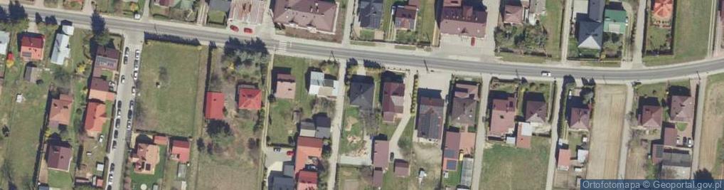 Zdjęcie satelitarne Zaczernie ul.