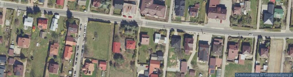 Zdjęcie satelitarne Zaczernie ul.