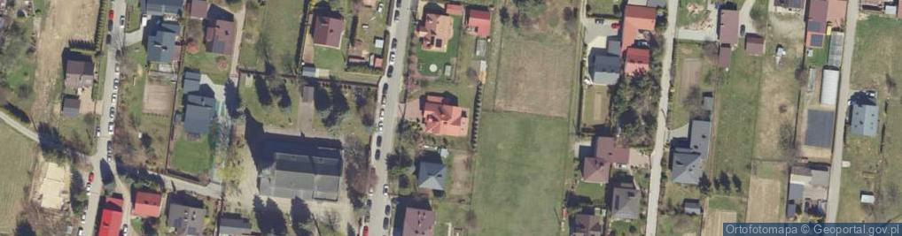 Zdjęcie satelitarne Zaczernie ul.