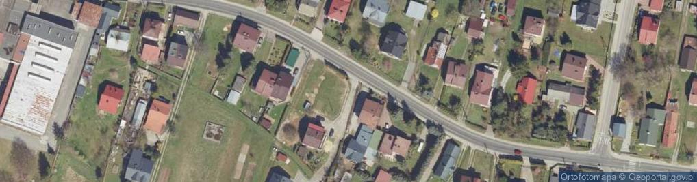 Zdjęcie satelitarne Zaczernie ul.