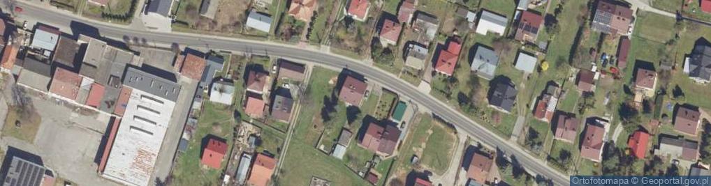 Zdjęcie satelitarne Zaczernie ul.
