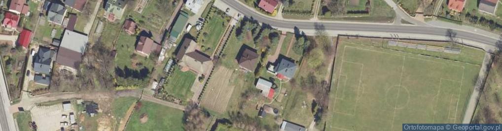 Zdjęcie satelitarne Zaczernie ul.