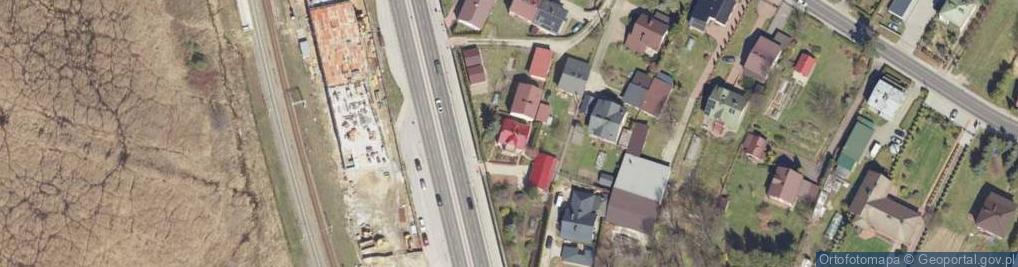 Zdjęcie satelitarne Zaczernie ul.