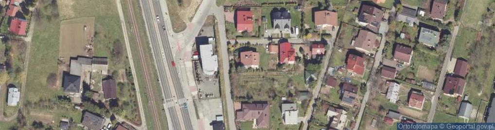 Zdjęcie satelitarne Zaczernie ul.