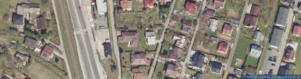 Zdjęcie satelitarne Zaczernie ul.
