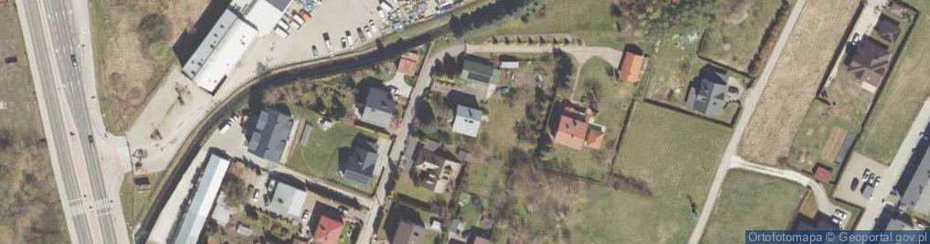 Zdjęcie satelitarne Zaczernie ul.