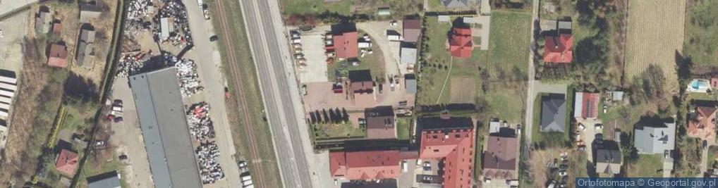 Zdjęcie satelitarne Zaczernie ul.