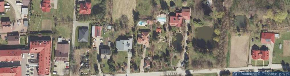 Zdjęcie satelitarne Zaczernie ul.