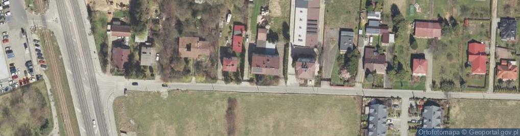 Zdjęcie satelitarne Zaczernie ul.