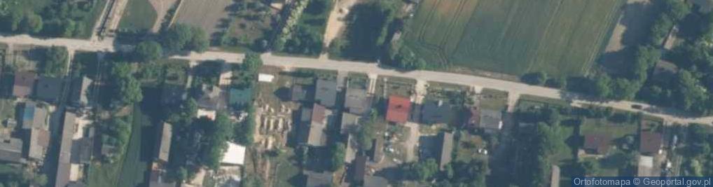 Zdjęcie satelitarne Zagaje ul.