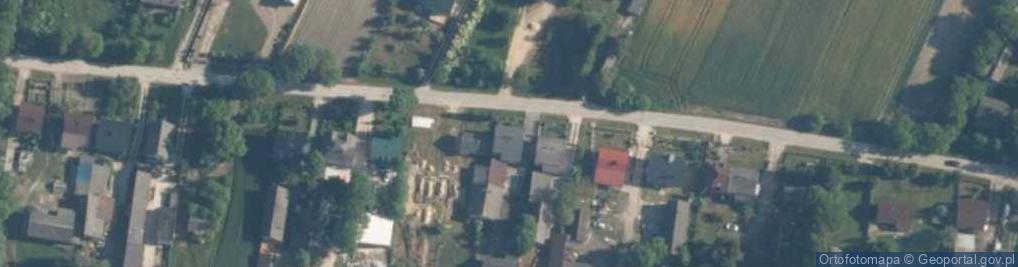Zdjęcie satelitarne Zagaje ul.